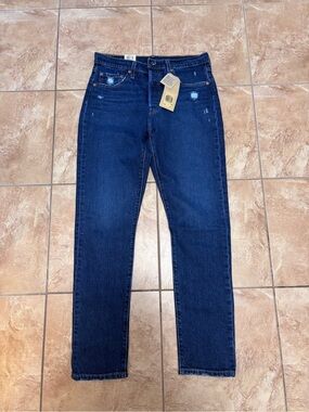 Levi’s Dark Blue Straight-Leg Jeans